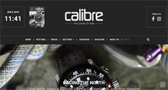 Desktop Screenshot of calibremagazine.com